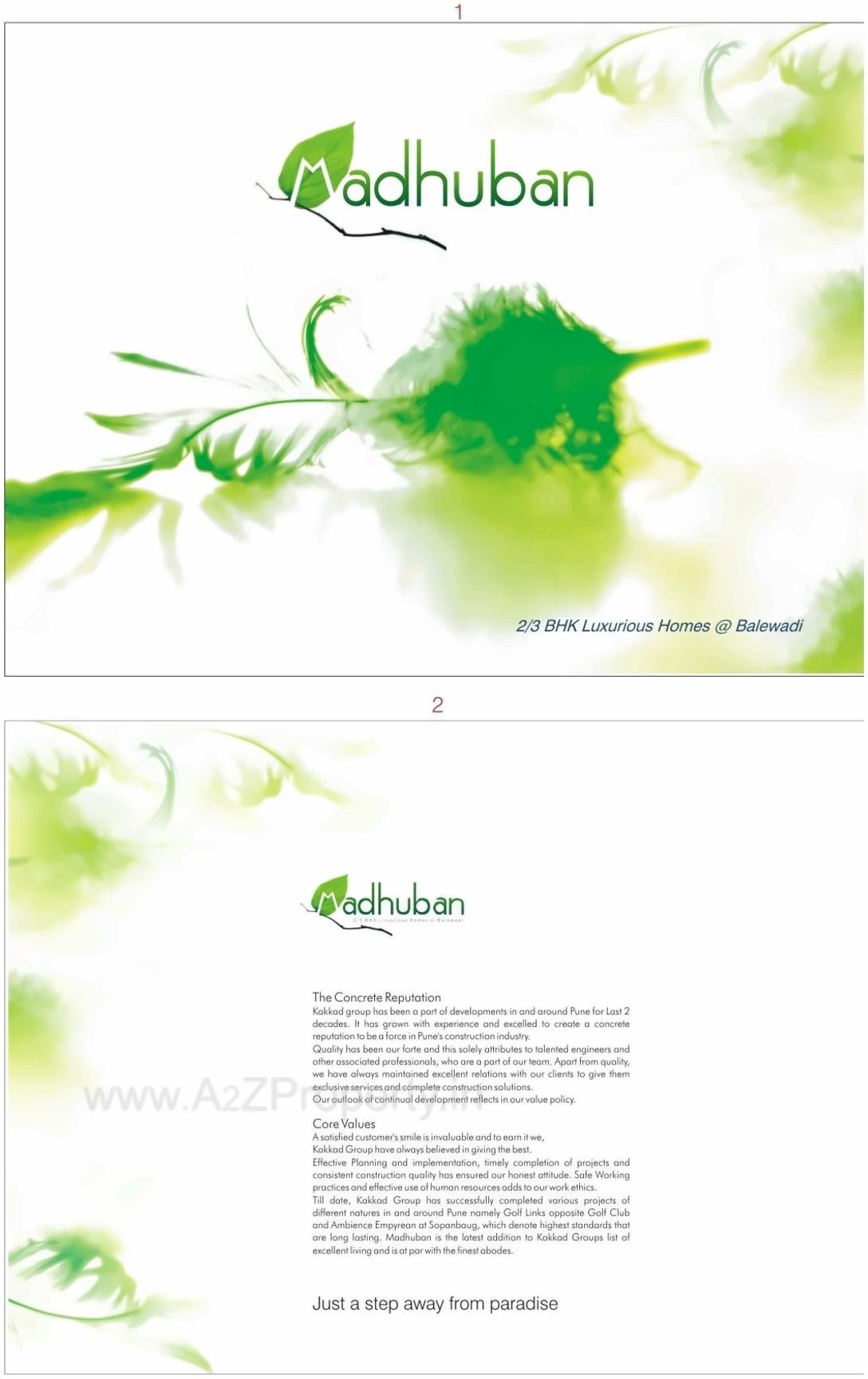  of real estate project Madhuban located at Pune-m-corp, Pune, Maharashtra