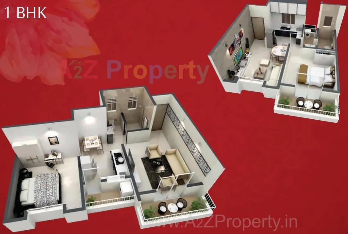 Layout of real estate project Madhupushpa located at Pirangut, Pune, Maharashtra