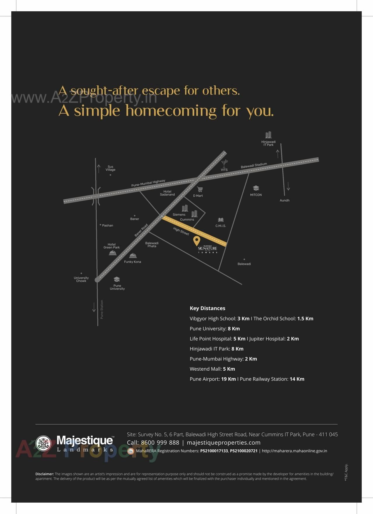 Image 11312 12 of real estate project Majestique Signature Towers located at Pune-m-corp, Pune, Maharashtra