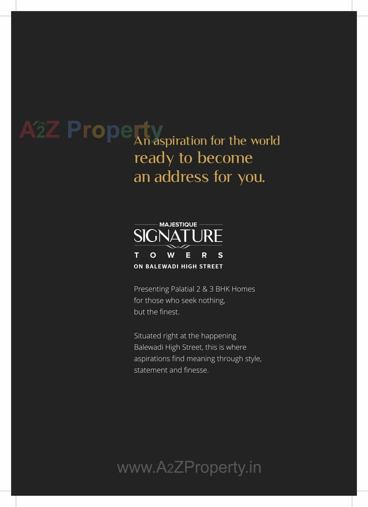 Image 11312 3 of real estate project Majestique Signature Towers located at Pune-m-corp, Pune, Maharashtra