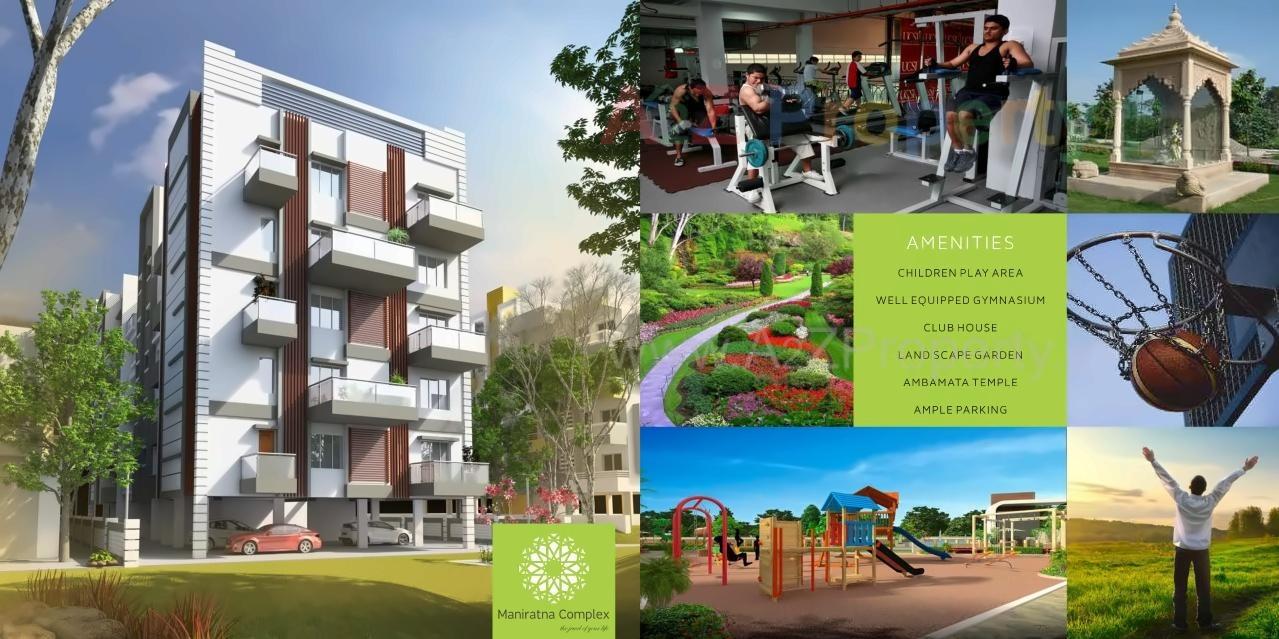 3D Elevation of real estate project Maniratna Complex located at Pune-m-corp, Pune, Maharashtra