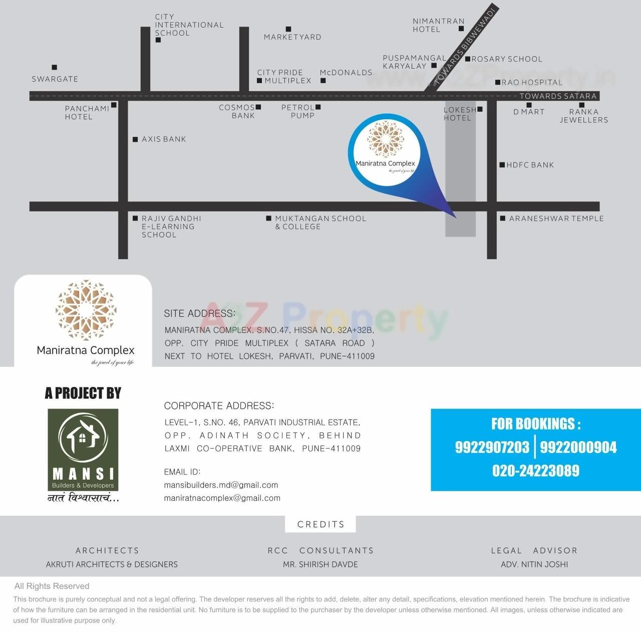  of real estate project Maniratna Complex located at Pune-m-corp, Pune, Maharashtra