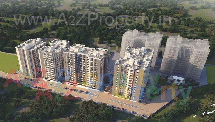 3D Elevation of real estate project Mantra 7 Hills located at Kirkatwadi, Pune, Maharashtra