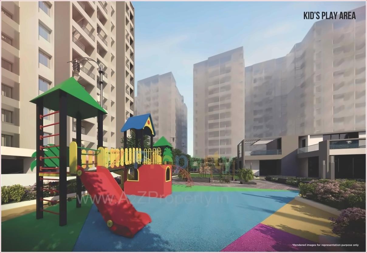 3D Elevation of real estate project Mantra 7 Hills located at Kirkatwadi, Pune, Maharashtra