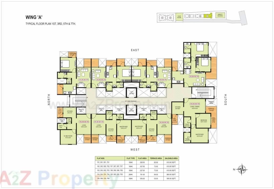 Layout of real estate project Mantra Divine located at Dongargaon, Pune, Maharashtra