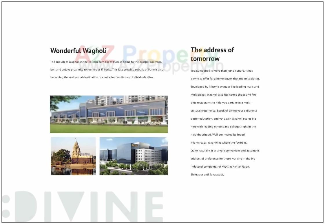  of real estate project Mantra Divine located at Dongargaon, Pune, Maharashtra