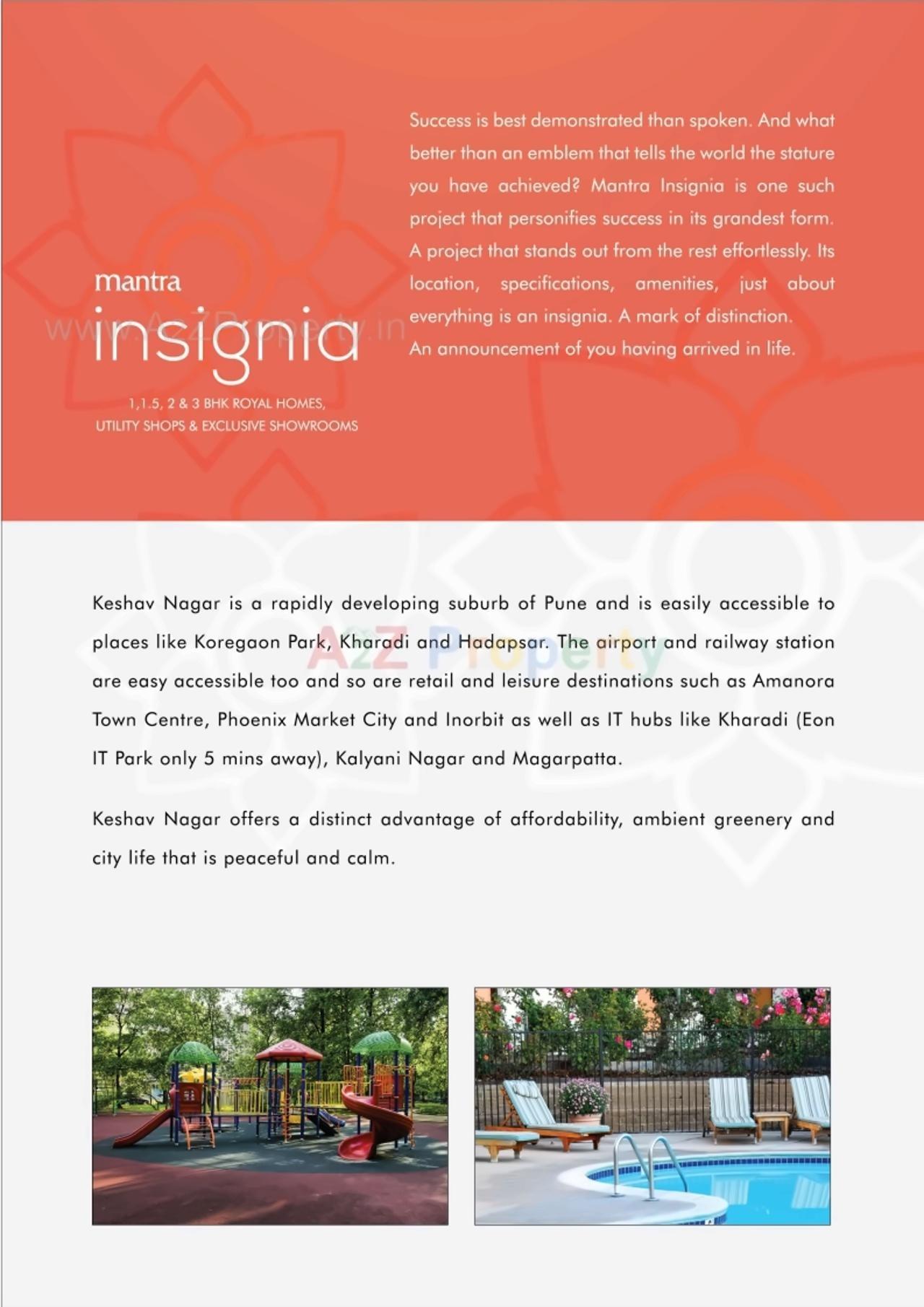  of real estate project Mantra Insignia located at Keshavnagarmundwa, Pune, Maharashtra