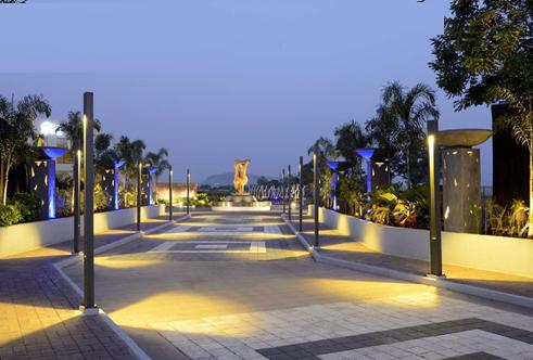 3D Elevation of real estate project Mantra Magic located at Chimbali, Pune, Maharashtra