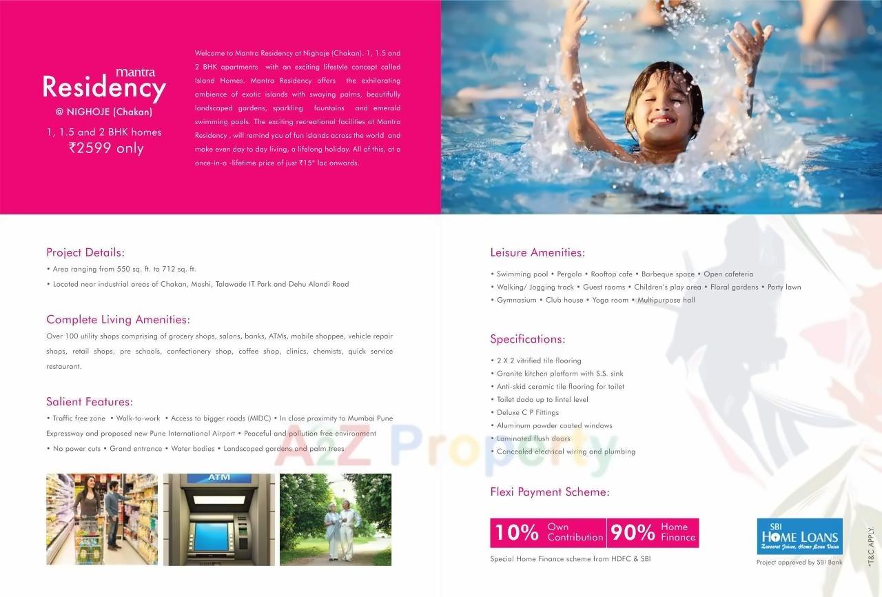  of real estate project Mantra Residency 0 located at Nighoje, Pune, Maharashtra