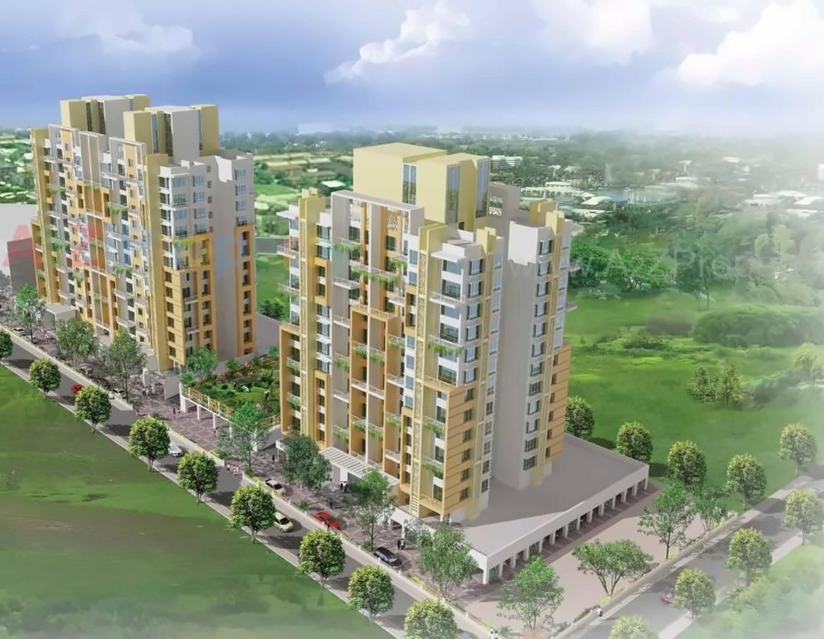3D Elevation of real estate project Mantri Eternity Plus located at Bhosari, Pune, Maharashtra