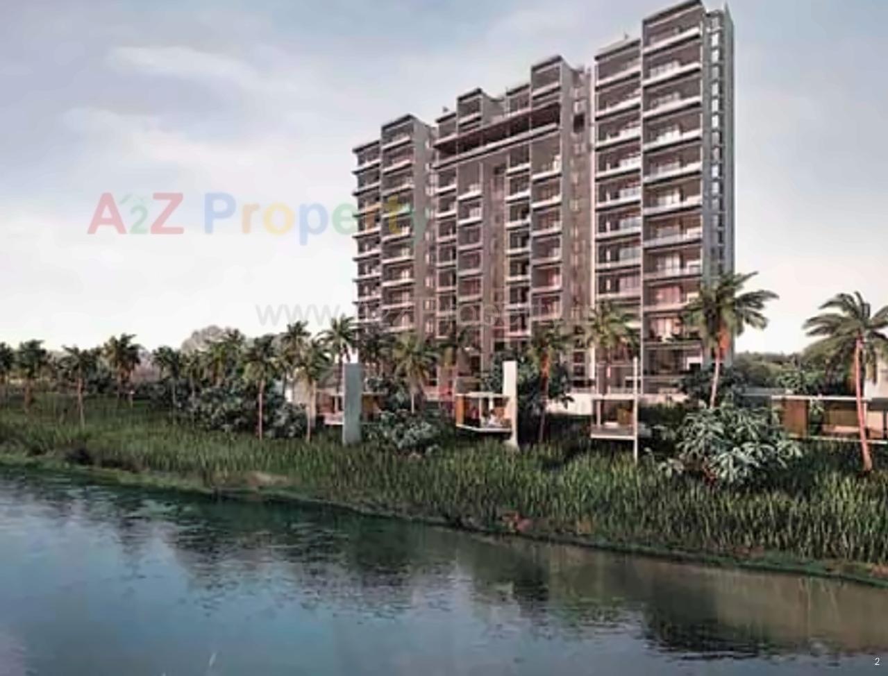 3D Elevation of real estate project Marvel Aquanas located at Kharadi, Pune, Maharashtra