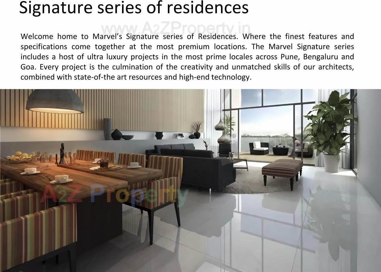 3D Elevation of real estate project Marvel Basilo A located at Pune-m-corp, Pune, Maharashtra