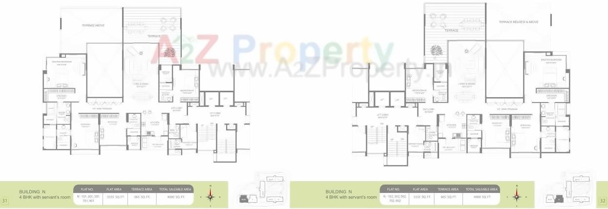 Layout of real estate project Marvel Bounty K located at Hadapsar, Pune, Maharashtra