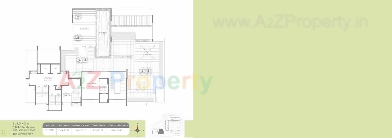 Layout of real estate project Marvel Bounty K located at Hadapsar, Pune, Maharashtra