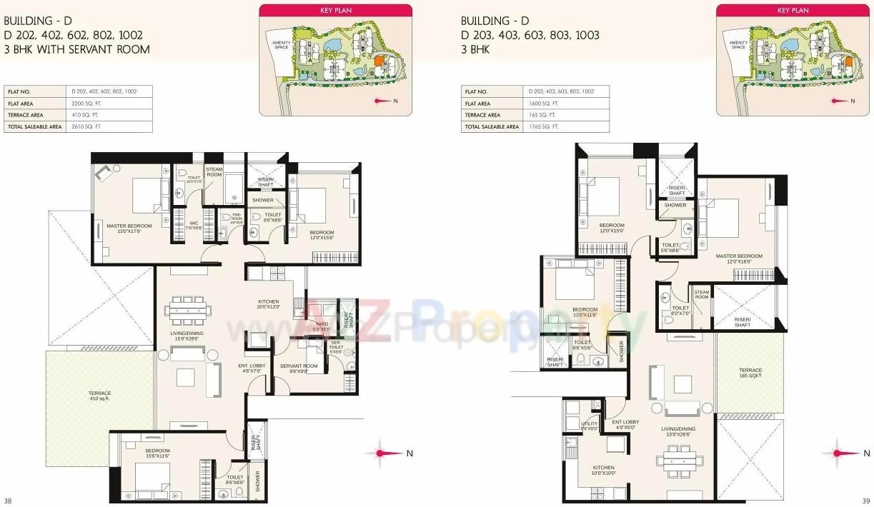 Layout of real estate project Marvel Cerise located at Kharadi, Pune, Maharashtra