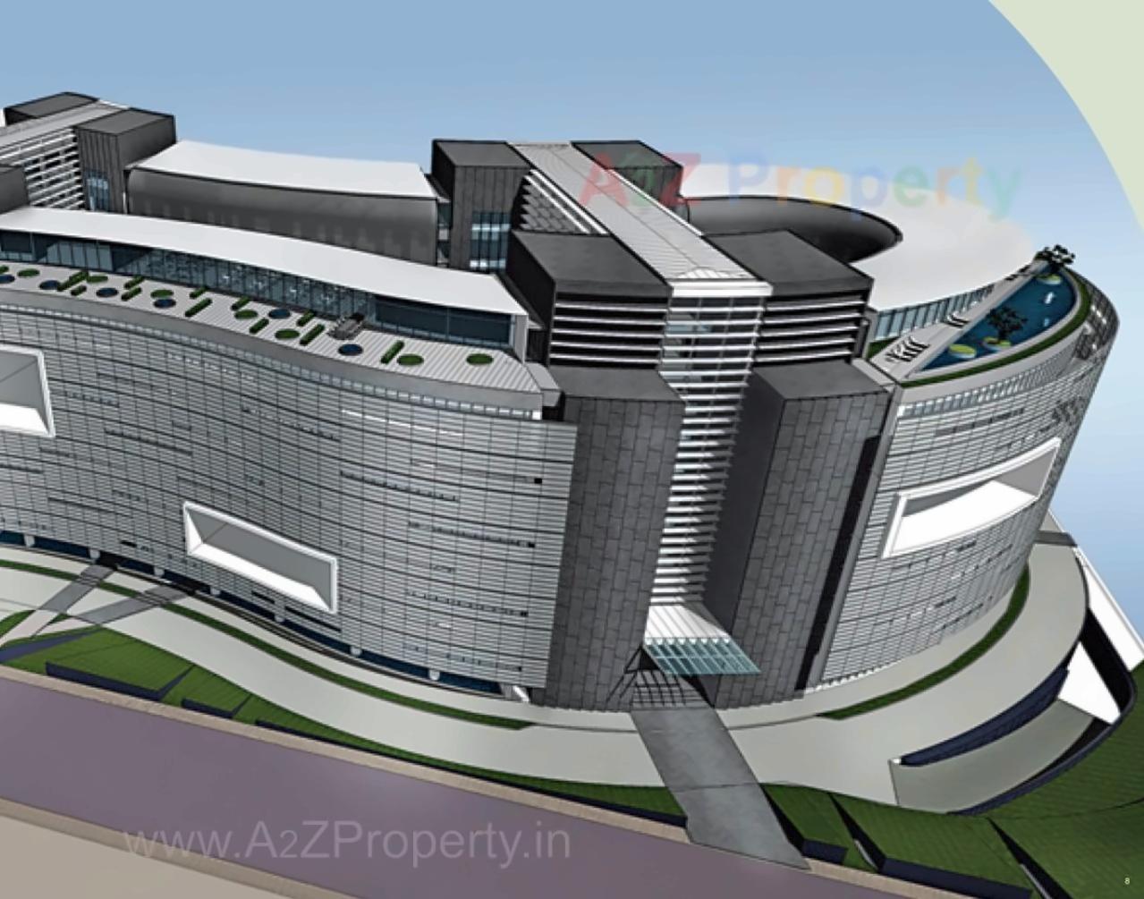 3D Elevation of real estate project Marvel Edge located at Lohgaon, Pune, Maharashtra