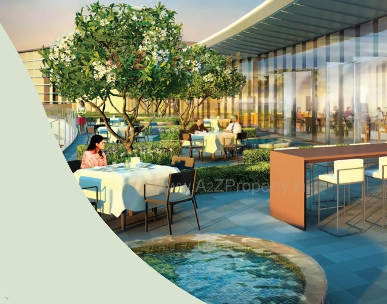 3D Elevation of real estate project Marvel Edge located at Lohgaon, Pune, Maharashtra