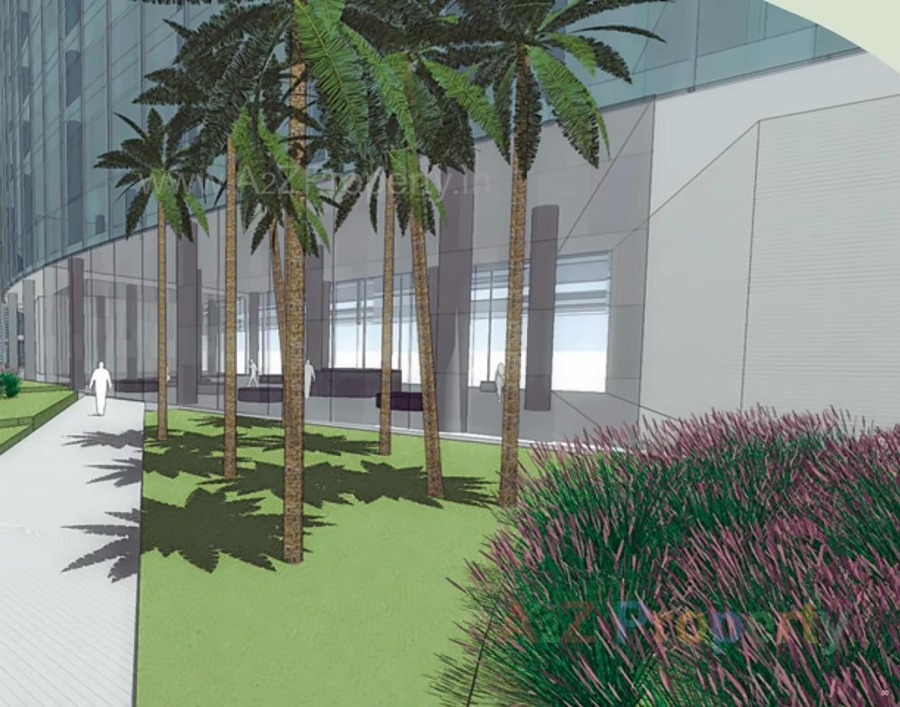 3D Elevation of real estate project Marvel Edge located at Lohgaon, Pune, Maharashtra