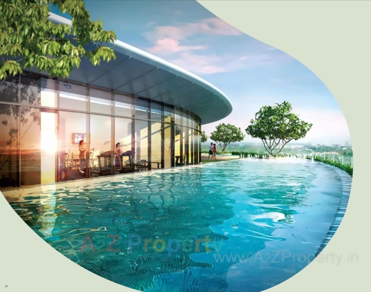 3D Elevation of real estate project Marvel Edge located at Lohgaon, Pune, Maharashtra