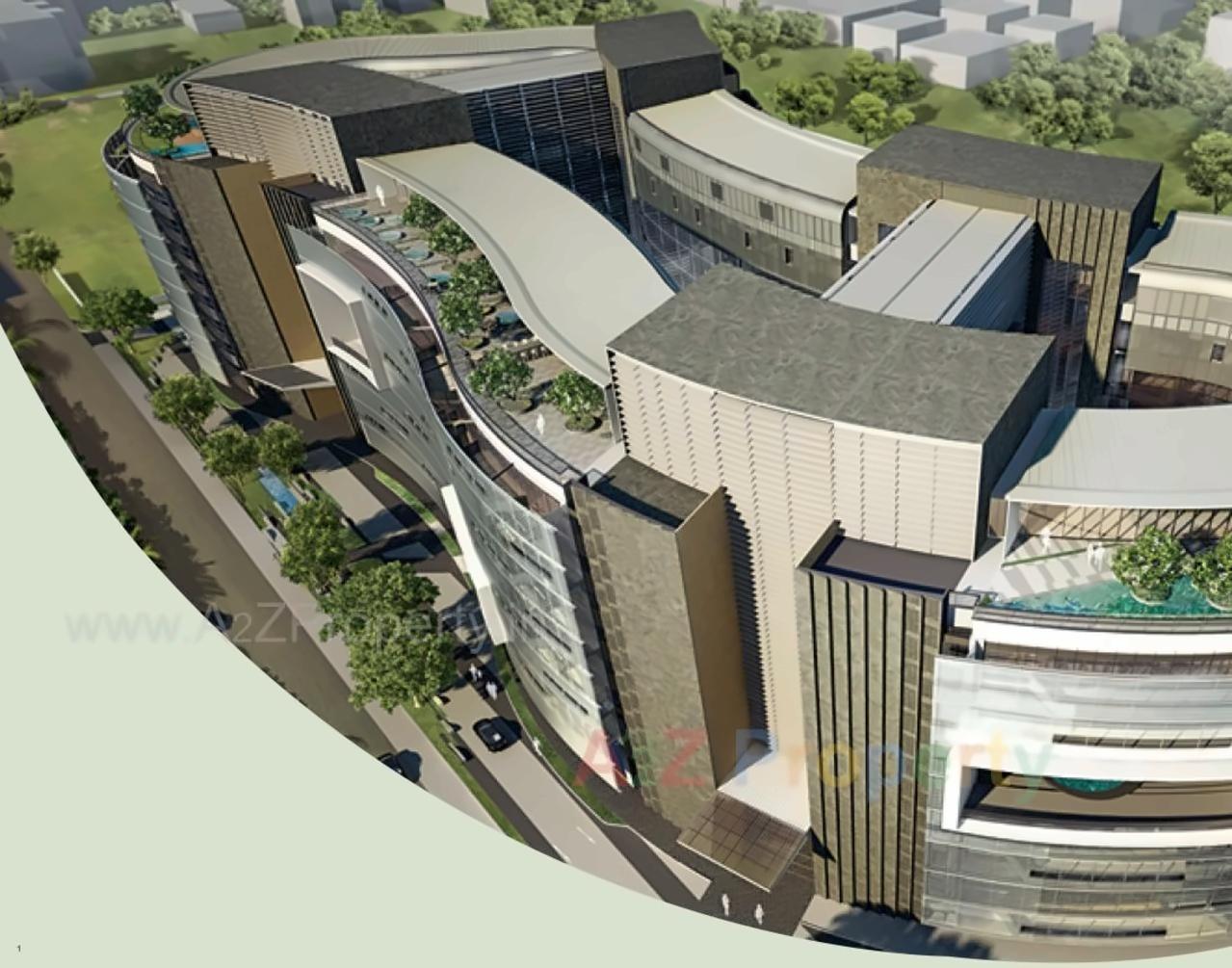 3D Elevation of real estate project Marvel Edge located at Lohgaon, Pune, Maharashtra