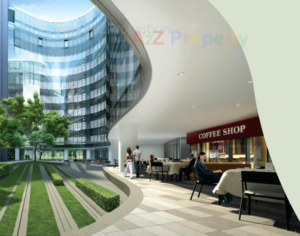 3D Elevation of real estate project Marvel Edge located at Lohgaon, Pune, Maharashtra