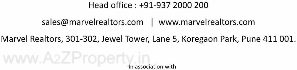  of real estate project Marvel Ganga Fria P1, P2, P located at Wagholi, Pune, Maharashtra