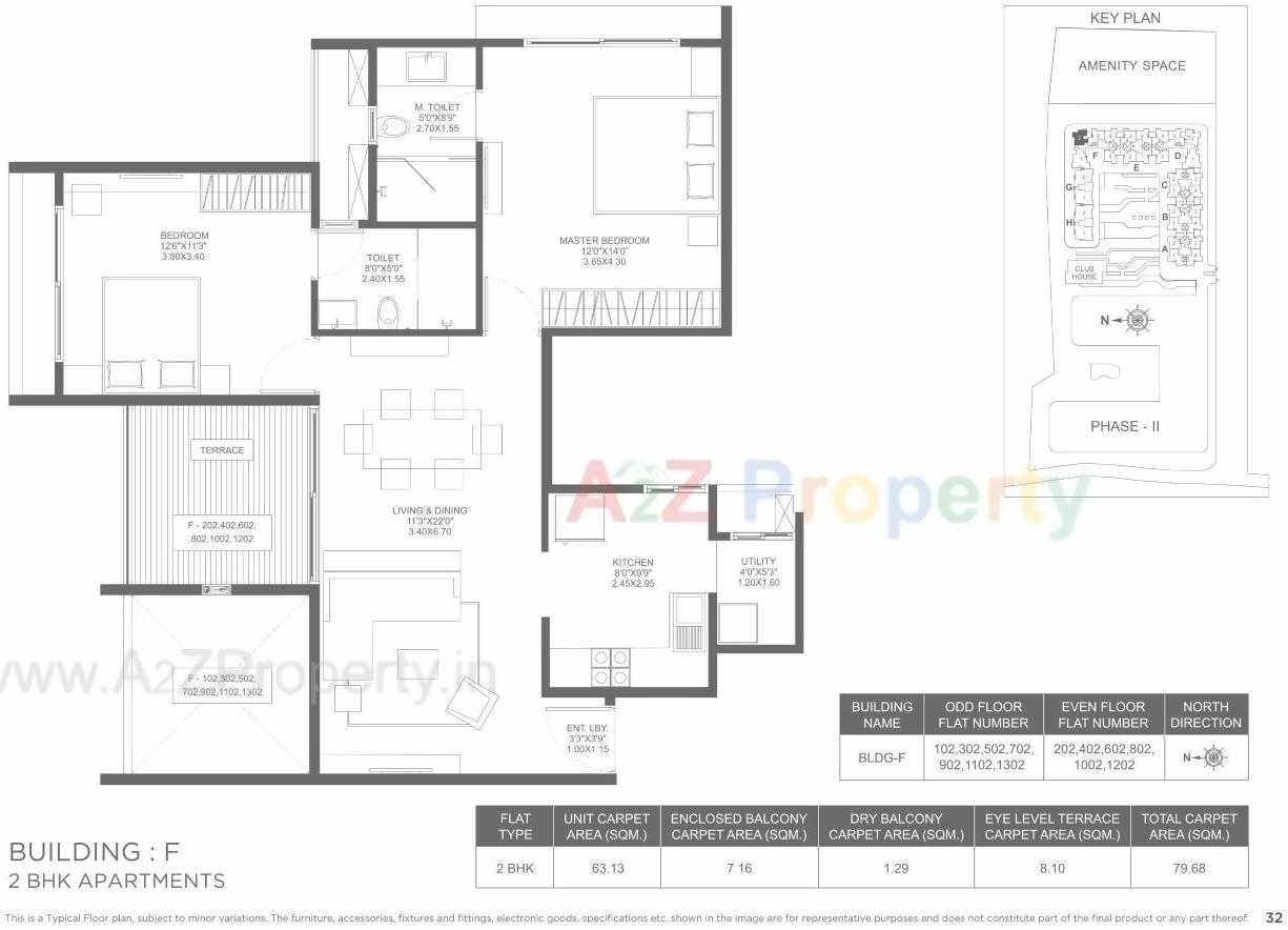 Layout of real estate project Marvel Ideal Spacio 0 located at Undri, Pune, Maharashtra