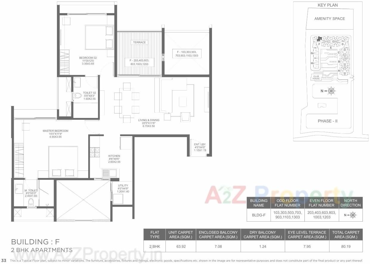 Layout of real estate project Marvel Ideal Spacio 0 located at Undri, Pune, Maharashtra