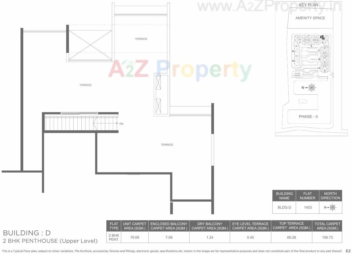 Layout of real estate project Marvel Ideal Spacio 0 located at Undri, Pune, Maharashtra