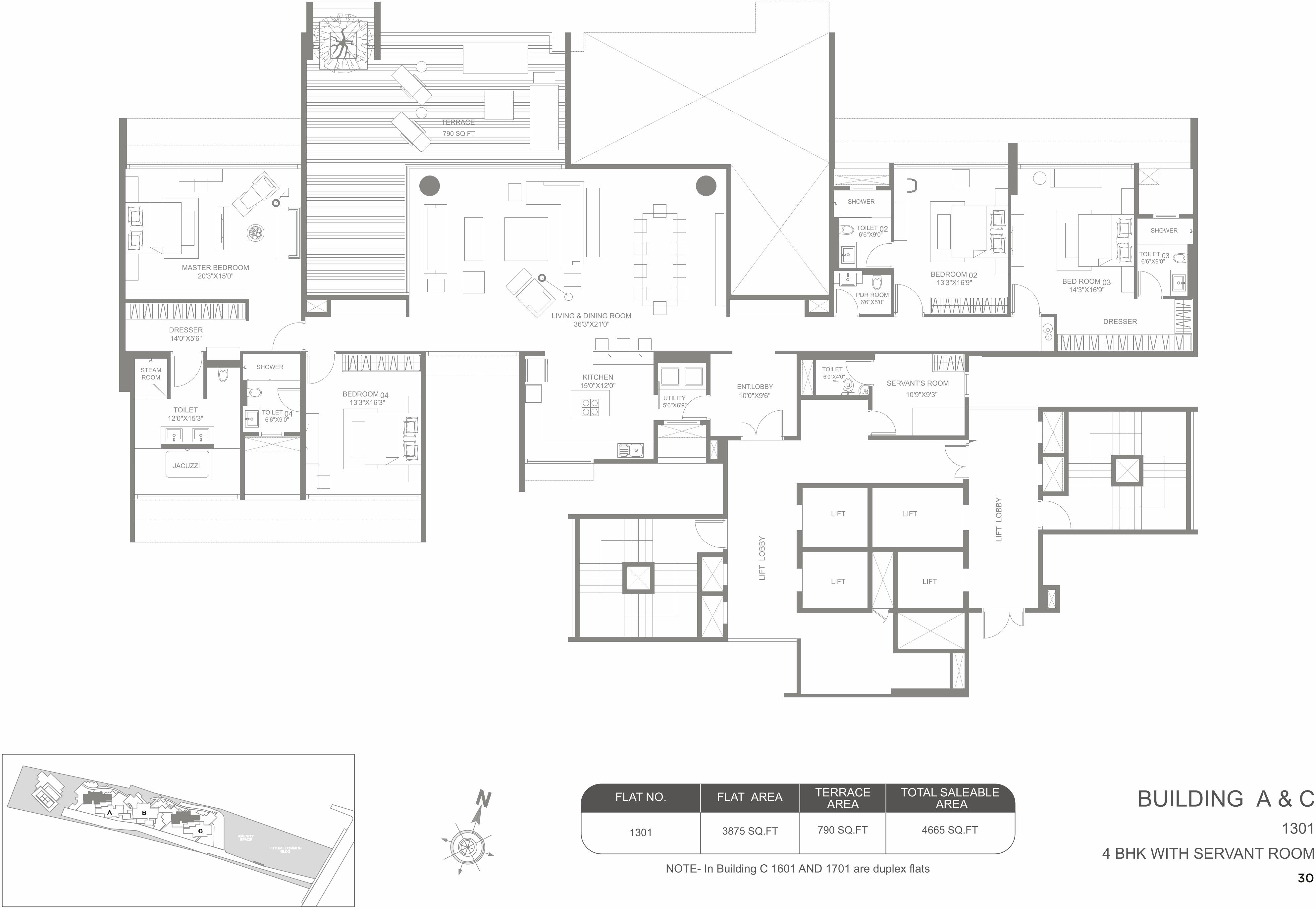 Layout of real estate project Marvel Kyra A located at Hadapsar, Pune, Maharashtra