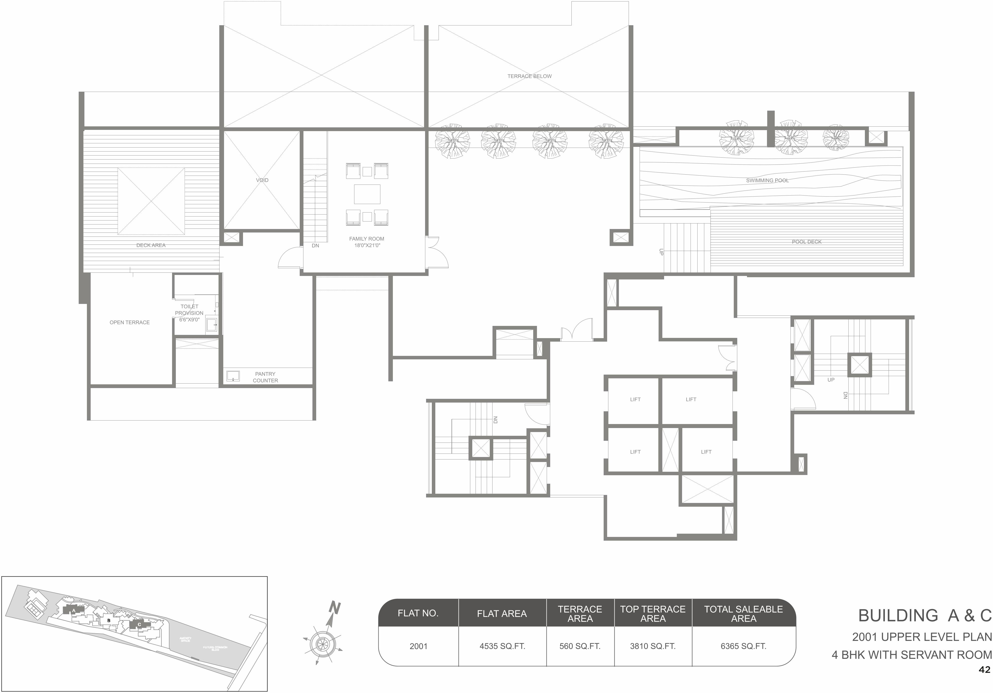 Layout of real estate project Marvel Kyra A located at Hadapsar, Pune, Maharashtra