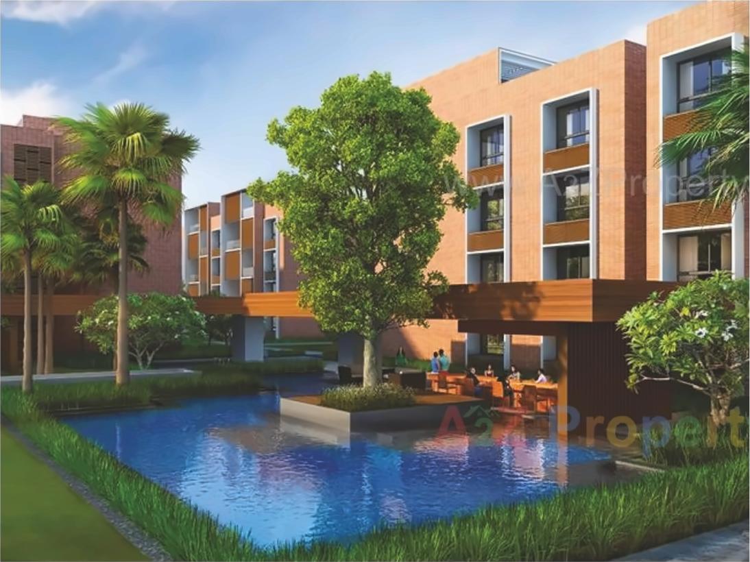 3D Elevation of real estate project Marvel Piazza  0 located at Lohgaon, Pune, Maharashtra