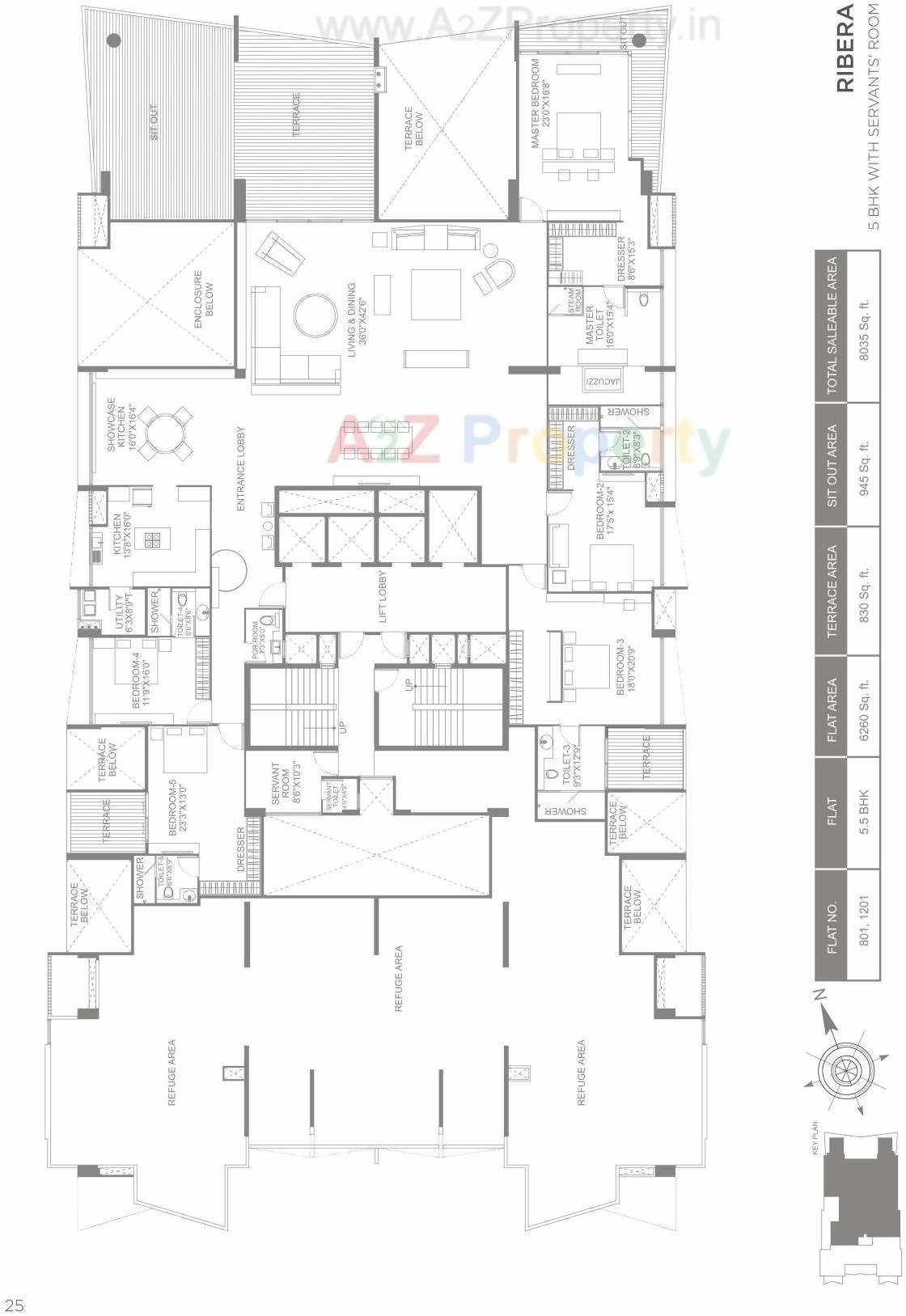 Layout of real estate project Marvel Ribera located at Pune-m-corp, Pune, Maharashtra