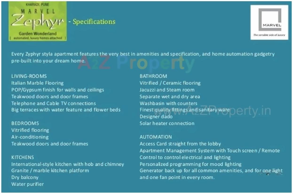  of real estate project Marvel Zephyr  U located at Kharadi, Pune, Maharashtra