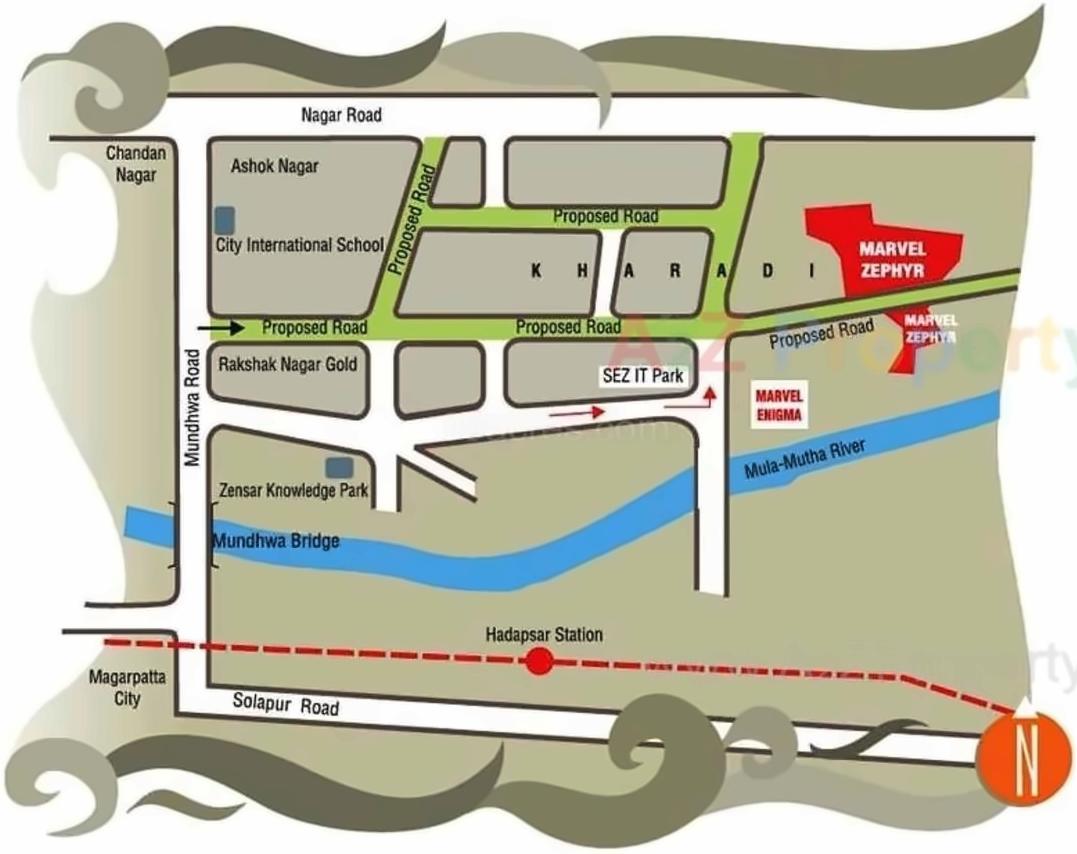  of real estate project Marvel Zephyr  U located at Kharadi, Pune, Maharashtra