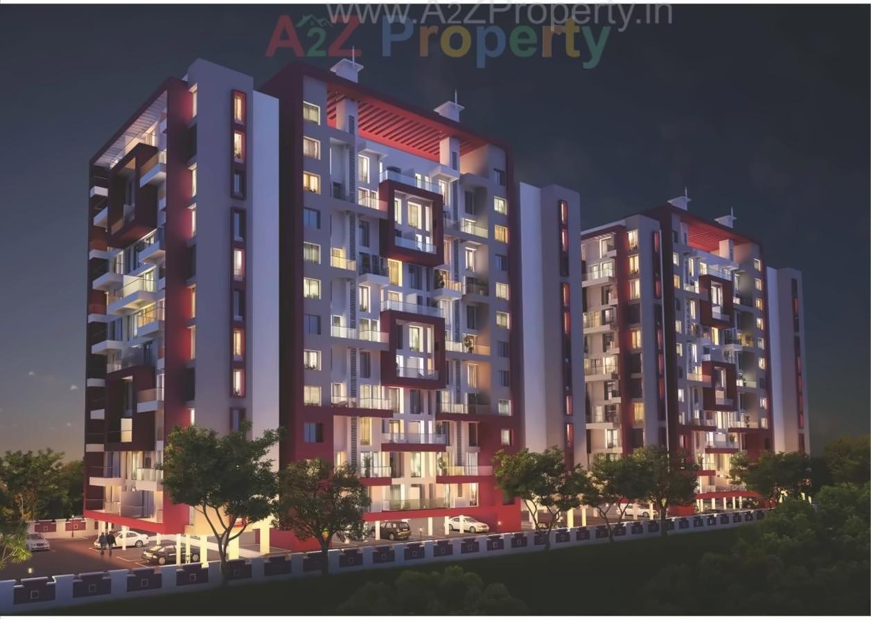 3D Elevation of real estate project Mayur Geminus located at Hadapsar, Pune, Maharashtra