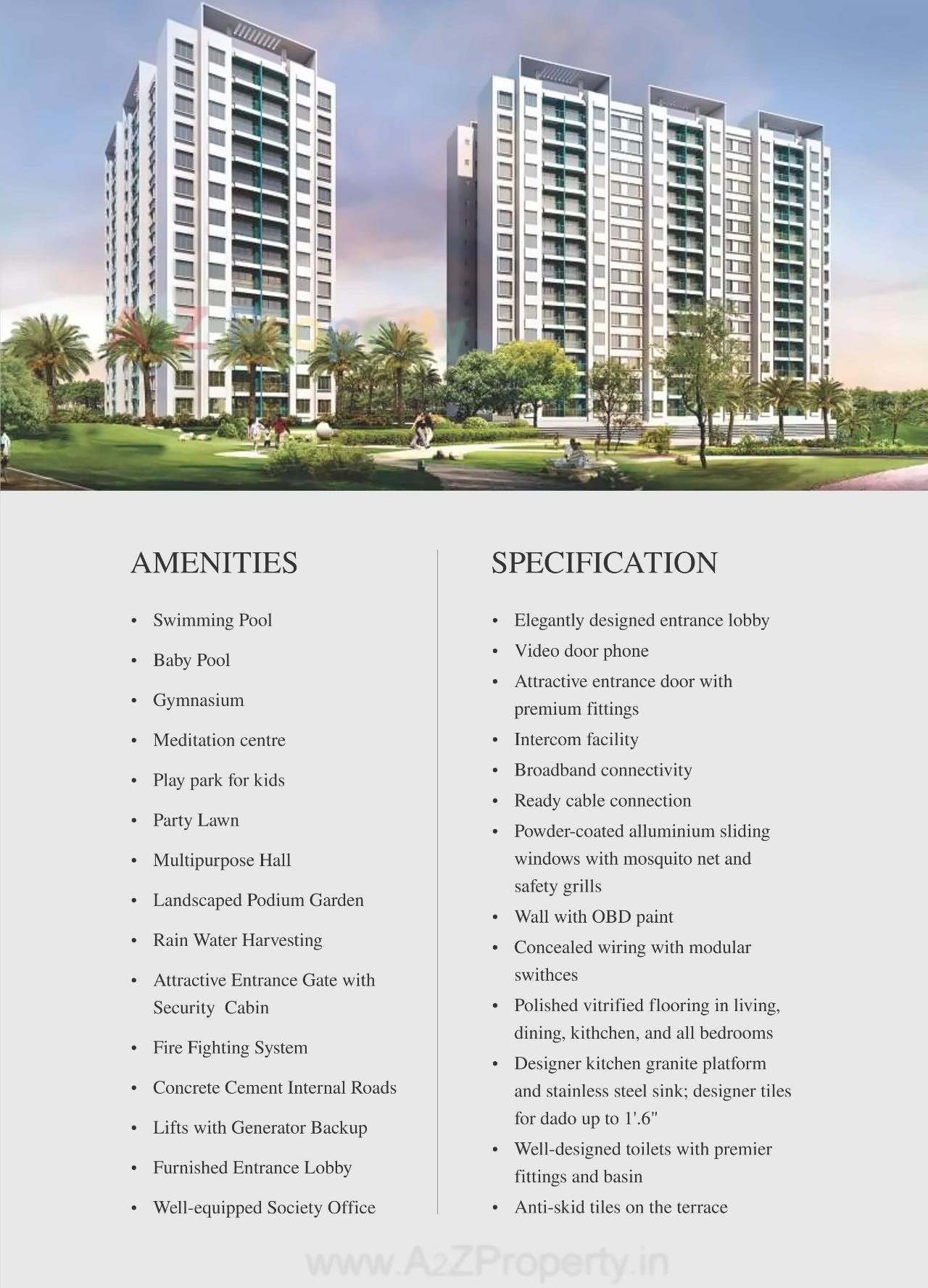 3D Elevation of real estate project Megapolis Symphony located at Hinjavadi-ct, Pune, Maharashtra