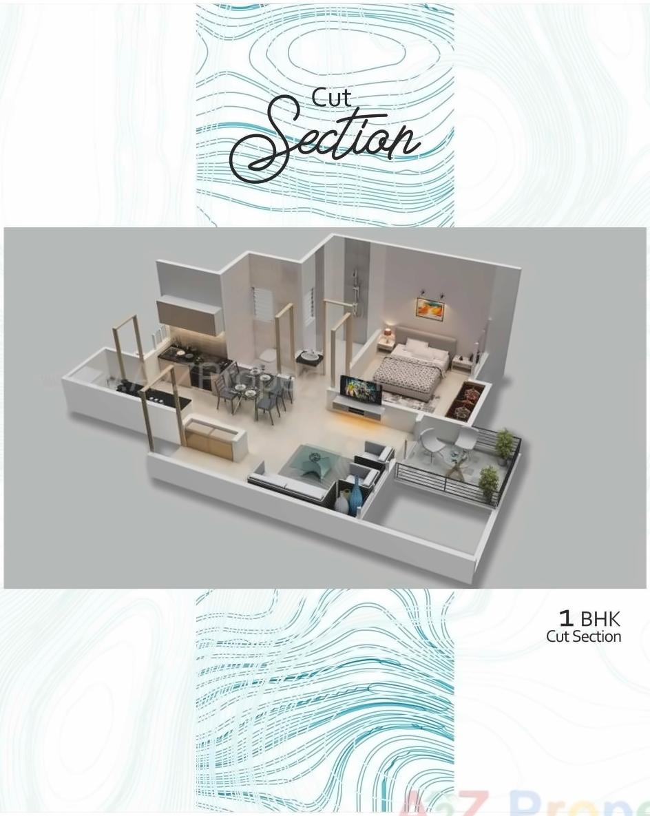 Layout of real estate project Memories located at Mohammadwadi, Pune, Maharashtra