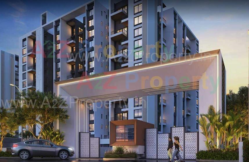 3D Elevation of real estate project Metro Life Maxima Residences located at Tathwade, Pune, Maharashtra