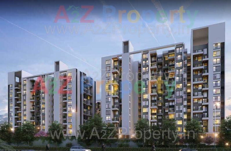 3D Elevation of real estate project Metro Life Maxima Residences located at Tathwade, Pune, Maharashtra