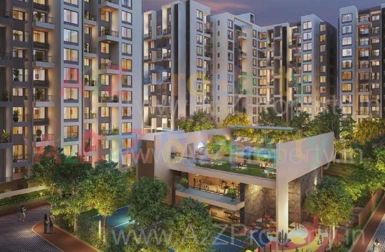 3D Elevation of real estate project Metro Life Maxima Residences located at Tathwade, Pune, Maharashtra