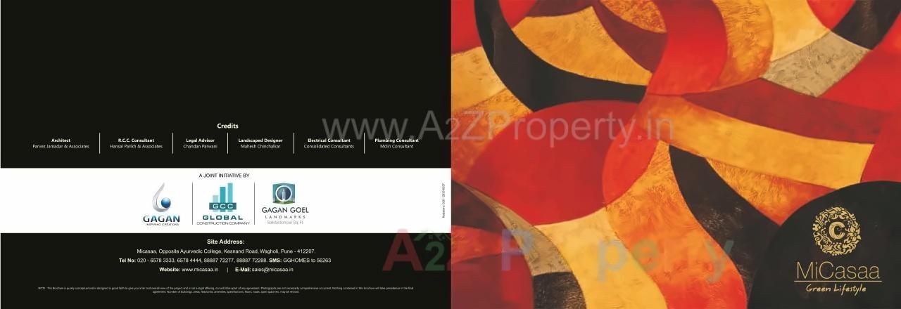  of real estate project Micasaa located at Wagholi, Pune, Maharashtra