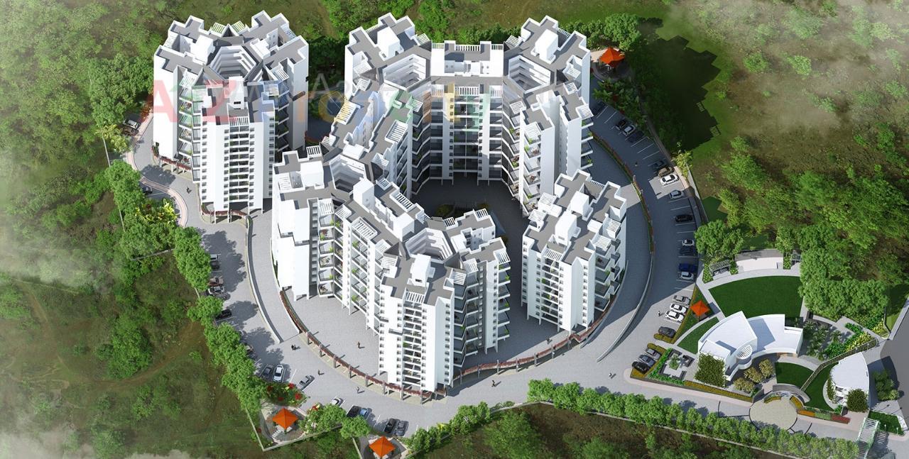 3D Elevation of real estate project Mohar Pratima located at Talegaon-dabhade-m-cl, Pune, Maharashtra