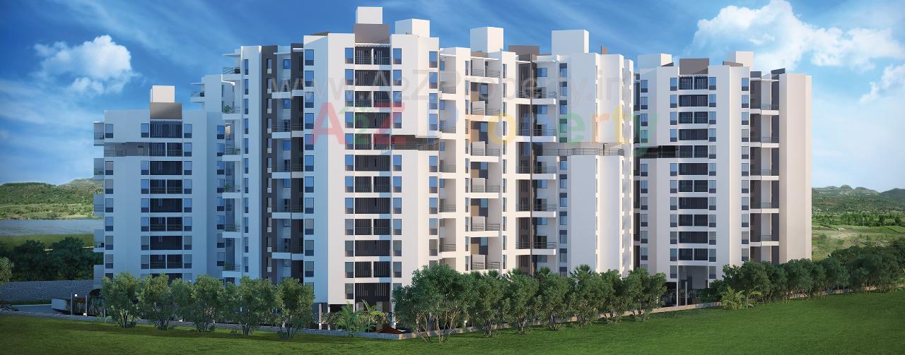 3D Elevation of real estate project Mohar Pratima located at Talegaon-dabhade-m-cl, Pune, Maharashtra