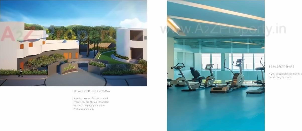 3D Elevation of real estate project Mohar Pratima located at Talegaon-dabhade-m-cl, Pune, Maharashtra