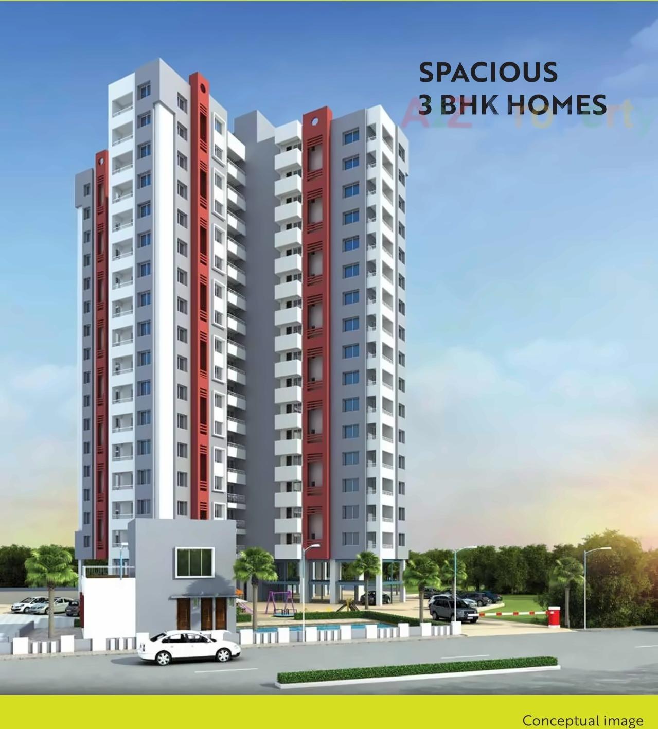 3D Elevation of real estate project Mont Vert Grande  Type G Plot located at Pashan, Pune, Maharashtra