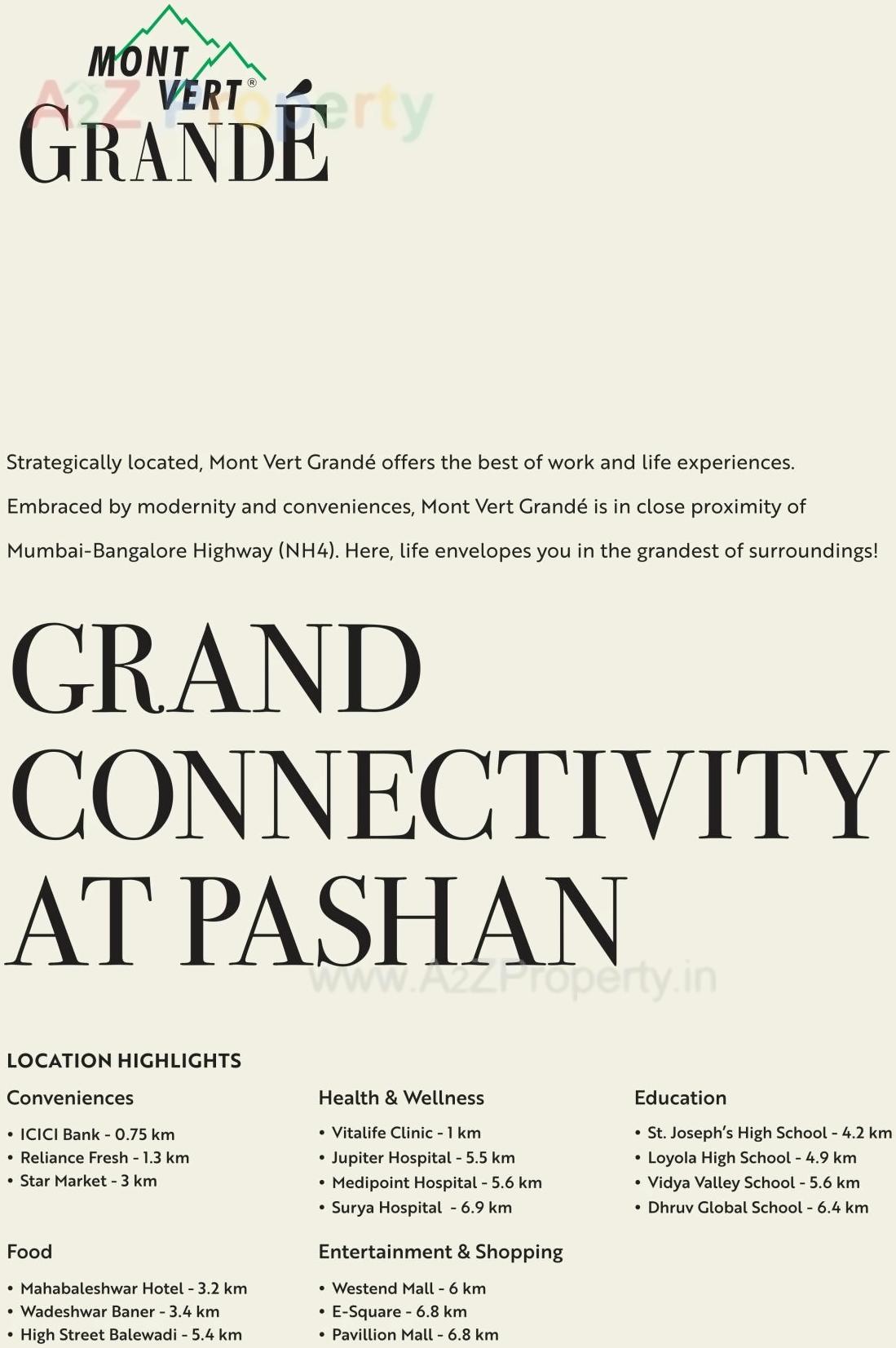  of real estate project Mont Vert Grande  Type G Plot located at Pashan, Pune, Maharashtra