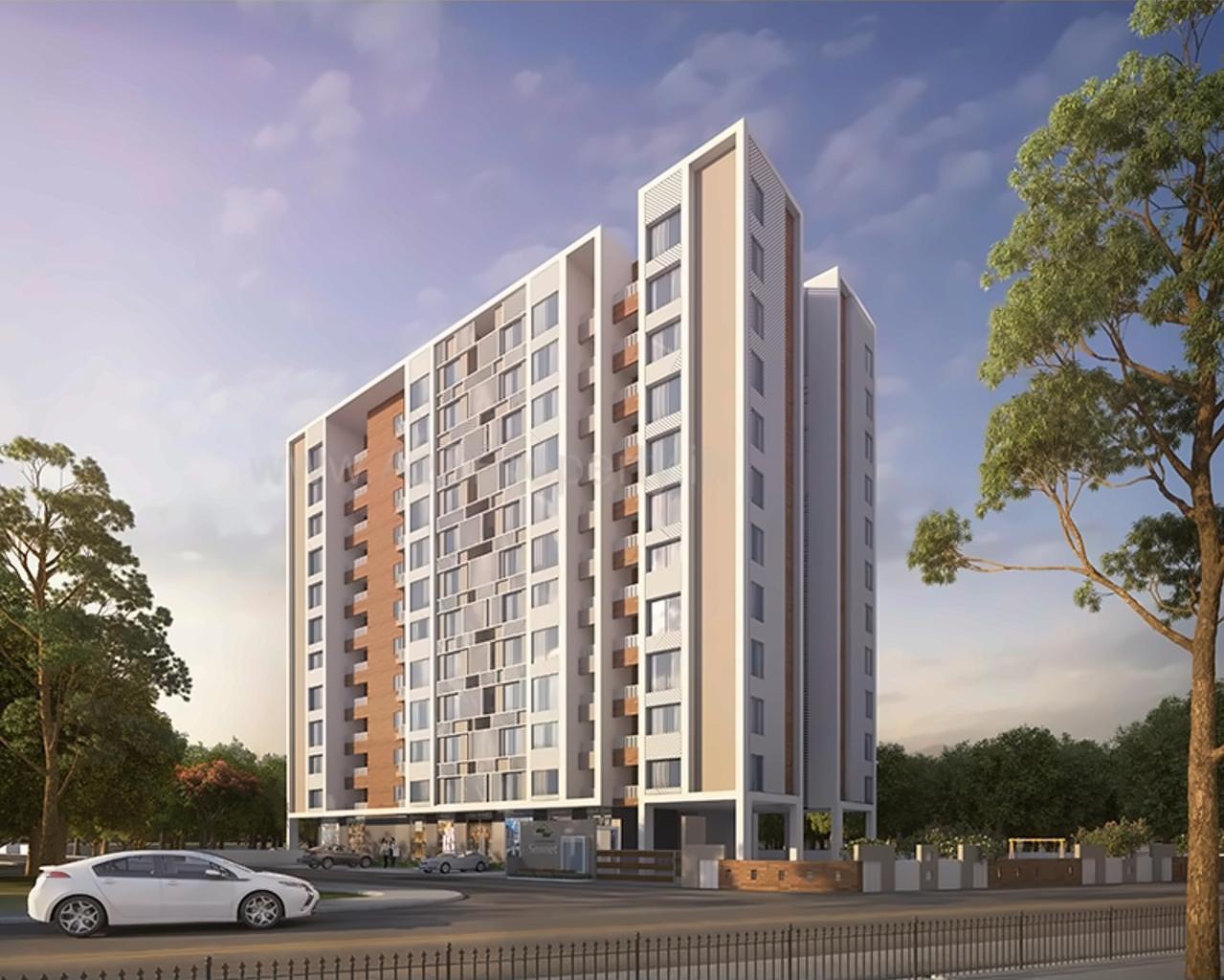 3D Elevation of real estate project Mont Vert Sonnet located at Wakad, Pune, Maharashtra