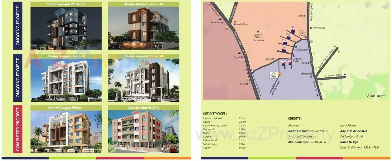  of real estate project Muktai Angaan located at Khadki, Pune, Maharashtra