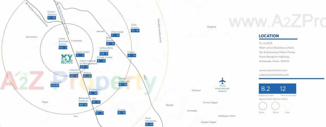  of real estate project My Home Punawale located at Punawale, Pune, Maharashtra
